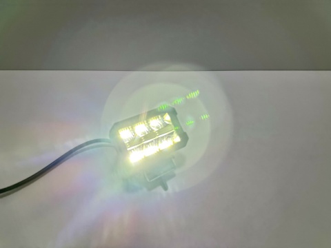 2x Lampa dalekosiężna 6 LED reflektor drogowy homologacja pozycja 12v 24v