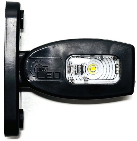 Obrysówka lampa obrysowa LED 10cm KMR8 gumowa krótka 3-kolory 12v 24v