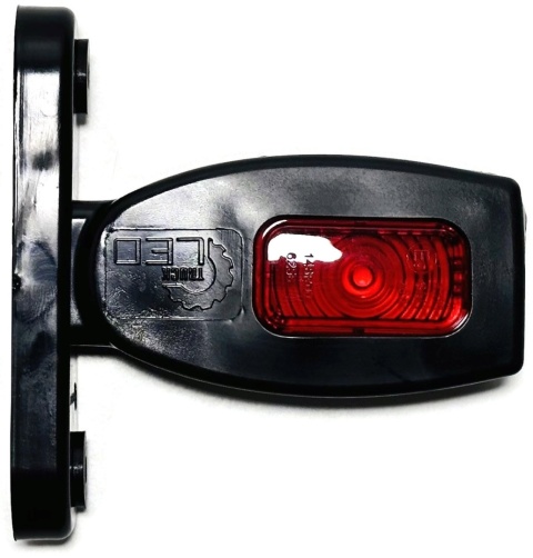 Obrysówka lampa obrysowa LED 10cm KMR8 gumowa krótka 3-kolory 12v 24v