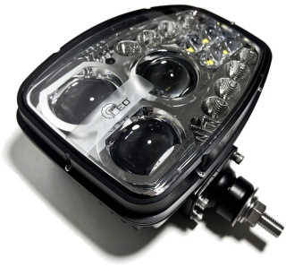 Reflektor LED mijania drogowe kierunki dzienne pozycja lampa przód 12-24v L