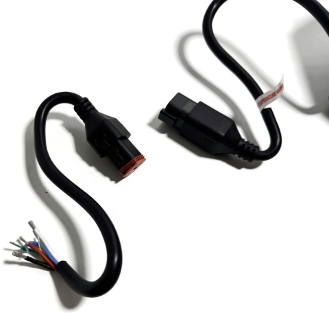 Reflektor LED drogowy mijania kierunkowskaz pozycja grzany klosz 12v 24v