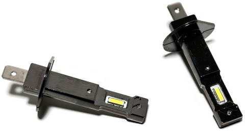 Żarówki samochodowe led H1 HYBRID Canbus światła mijania drogowe 60w 12v