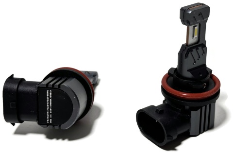 Żarówki samochodowe led H11 H8 HYBRID Canbus mijania drogowe H9 H16 12v