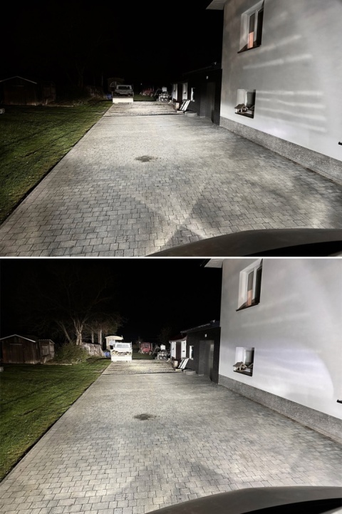 Żarówki samochodowe led H3 HYBRID Canbus światła mijania drogowe 60w 12v