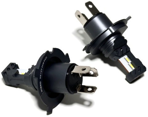 Żarówki samochodowe led H4 HYBRID Canbus światła mijania drogowe 60w 12v