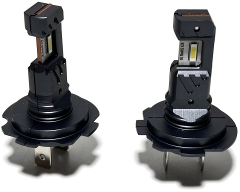 Żarówki samochodowe led H7 HYBRID Canbus światła mijania drogowe H18 12v