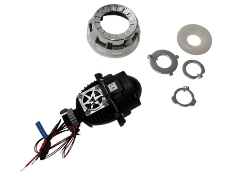 1x Soczewka bi-led WST 1.8 cala do lamp mała najmniejszy model mini LED 12v