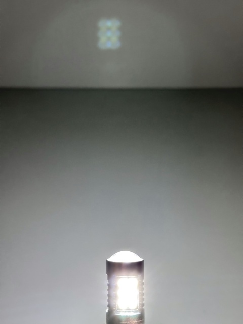 2x Żarówka LED BA15S P21W BIAŁA canbus dzienne cofania SMD 12V 24V