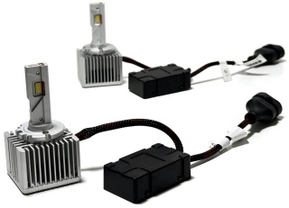 2x Żarówka LED D1S D3S D8S AllinOne zamiennik xenon bez przetwornicy 12-24v
