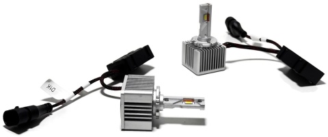 2x Żarówka LED D1S D3S D8S AllinOne zamiennik xenon bez przetwornicy 12-24v