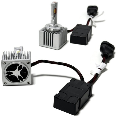 2x Żarówka LED D1S D3S D8S AllinOne zamiennik xenon bez przetwornicy 12-24v