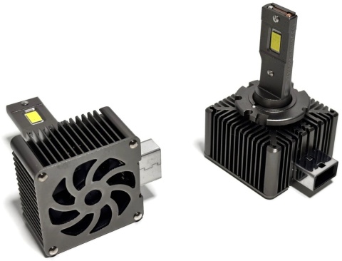 2x Żarówka samochodowa LED D1S D1R XD zamiennik xenon bez przeróbek 12v 24v