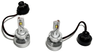 2x Żarówka samochodowa LED D2S D2R zamiennik xenon bez przeróbek 12v 24v