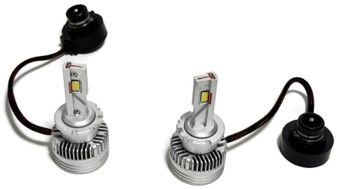 2x Żarówka samochodowa LED D2S D2R zamiennik xenon bez przeróbek 12v 24v