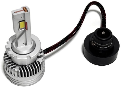 2x Żarówka samochodowa LED D2S D2R zamiennik xenon bez przeróbek 12v 24v