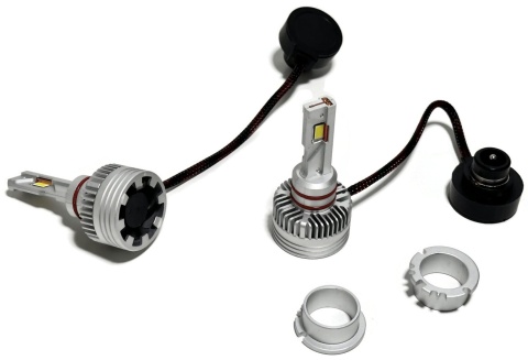 2x Żarówka samochodowa LED D2S D2R zamiennik xenon bez przeróbek 12v 24v