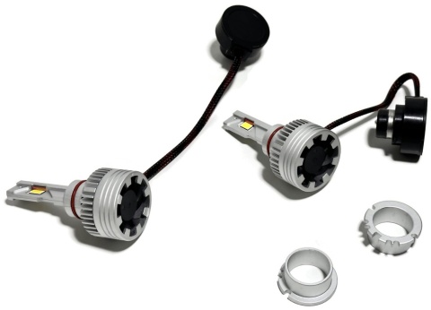 2x Żarówka samochodowa LED D2S D2R zamiennik xenon bez przeróbek 12v 24v