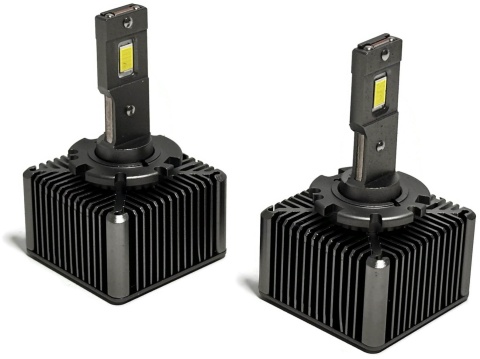 2x Żarówka samochodowa LED D3S zamiennik xenon XD bez przeróbek 12v 24v