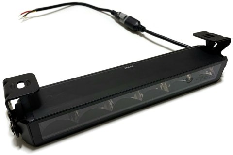 2x Halogen drogowy dalekosiężny 6 LED pozycja pasek homologacja 12v 24v