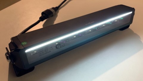 2x Halogen drogowy dalekosiężny 6 LED pozycja pasek homologacja 12v 24v