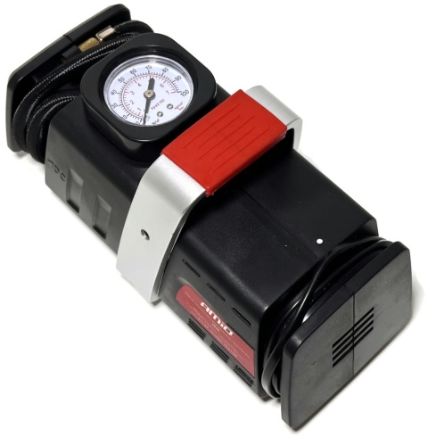 Kompresor samochodowy pompka przenośna do kół piłek DC 12V / AC 230V 10 BAR