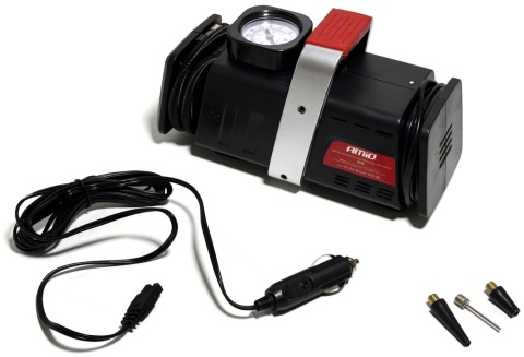 Kompresor samochodowy pompka przenośna do kół piłek DC 12V / AC 230V 10 BAR
