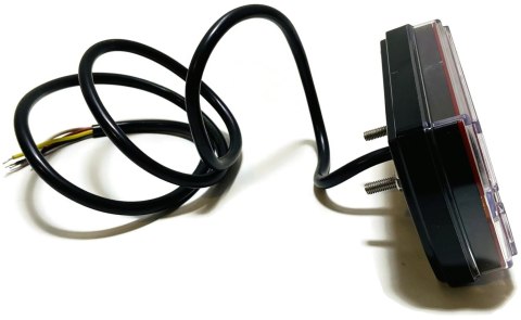 Zestaw 2x lampa LED zespolona tylna dodatkowa podłużna SLIM 12V 24V