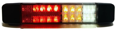 Zestaw 2x lampa LED zespolona tylna dodatkowa podłużna SLIM 12V 24V