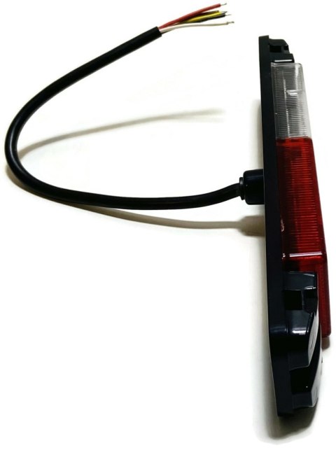 Zestaw 2x lampa LED zespolona tylna dodatkowa podłużna SLIM 12V 24V