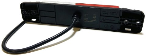 Zestaw 2x lampa LED zespolona tylna dodatkowa podłużna SLIM 12V 24V