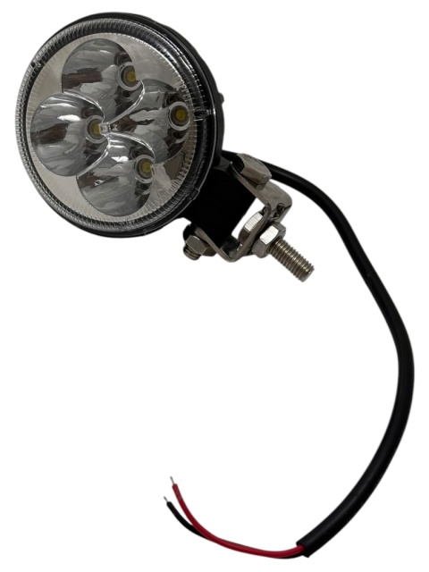 Lampa dalekosiężna 4 LED okrągła mała szperacz skupiający światło 12V 24V