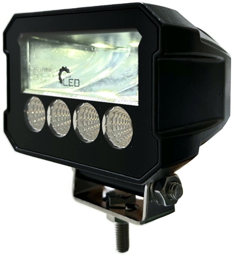 2x Lampa dalekosiężna LED reflektor drogowy stroboskop homologacja 12V 24V