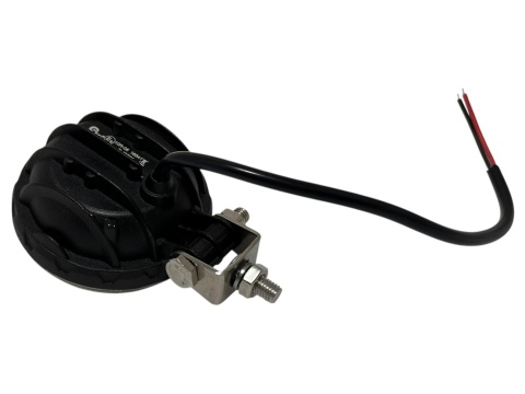 Lampa robocza 4 LED mała okrągła halogen reflektor szerokokątny 12V 24V
