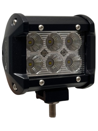Lampa robocza 6 LED cree rozpraszająca halogen szerokokątny 12v 24v