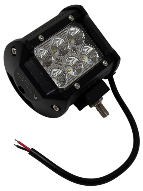 Lampa robocza 6 LED cree rozpraszająca halogen szerokokątny 12v 24v