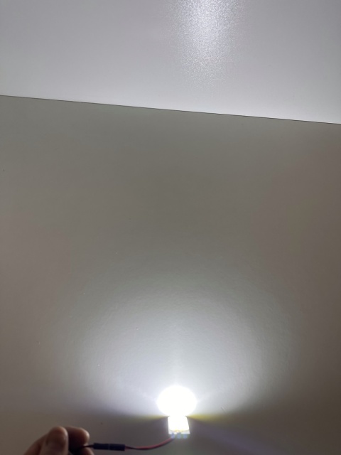 Moduł panel świetlny LED COB biały z adapterami w5w c5w c10w 12V