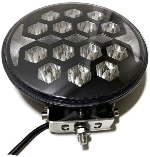 2x Reflektor drogowy LED lampa dalekosiężna okrągła cree BAT 12v 24v