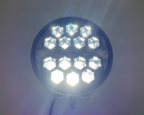 2x Reflektor drogowy LED lampa dalekosiężna okrągła cree BAT 12v 24v