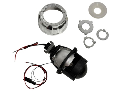 Soczewka bi-led WST 2.0 cala z maskownicą do montażu w lampie 12v LED