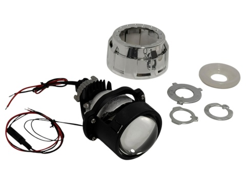 Soczewka bi-led WST 2.0 cala z maskownicą do montażu w lampie 12v LED