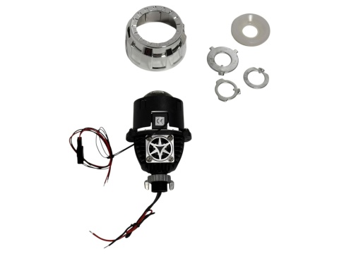 Soczewka bi-led WST 2.0 cala z maskownicą do montażu w lampie 12v LED