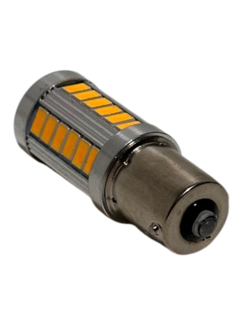 Żarówka LED SMD 5630 ba15s P21W pomarańczowa 12V