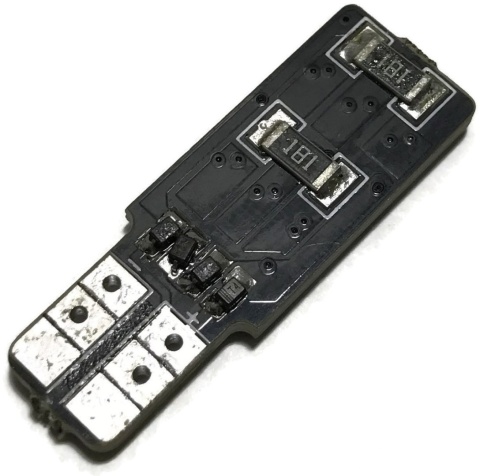 Żarówka LED W5W SMD 5630 canbus drzwi nogi 12V
