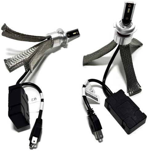 Żarówki samochodowe LED H7 FLEX+ 50w mijania drogowe canbus komplet 12V 24V