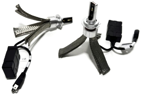 Żarówki samochodowe LED H7 FLEX+ 50w mijania drogowe canbus komplet 12V 24V