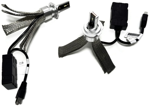 Żarówki samochodowe LED H7 FLEX+ 50w mijania drogowe canbus komplet 12V 24V