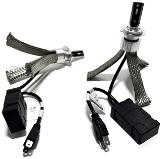 Żarówki samochodowe LED H7 FLEX+ 50w mijania drogowe canbus komplet 12V 24V