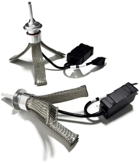 Żarówki samochodowe LED H7 FLEX+ 50w mijania drogowe canbus komplet 12V 24V