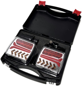 Zestaw bezprzewodowych lamp zespolonych LED tył na magnes wireless NEON