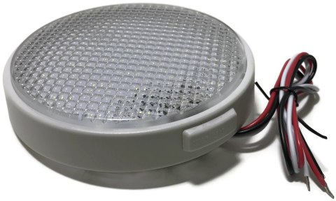 LAMPA LED OKRĄGŁA KABINA PAKA SZOFERKA 12V 24V